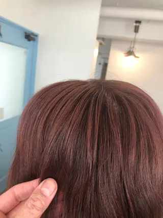 ミディアム つばた みゆ🦋のヘアスタイル