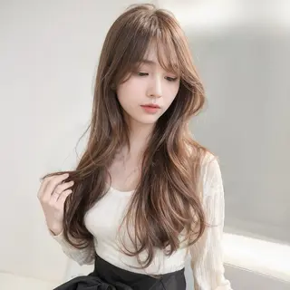 ロング 嶋田 侑弥のヘアスタイル