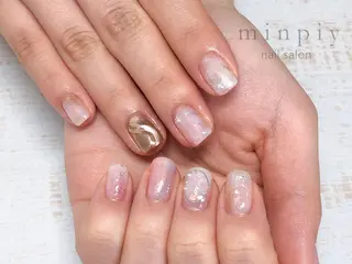 ネイル 𖡼 yumenoのネイルデザイン