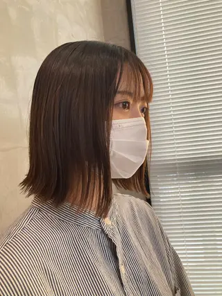 ショート カラー パーマ 波巻きスパイラルパー マ/シャドウパーマ駿のヘアスタイル