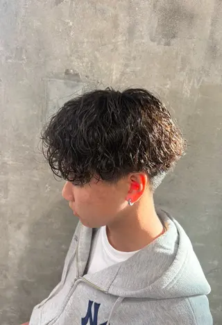 ショート パーマ メンズ メンズ特化美容師 /HIKARU🔥のヘアスタイル