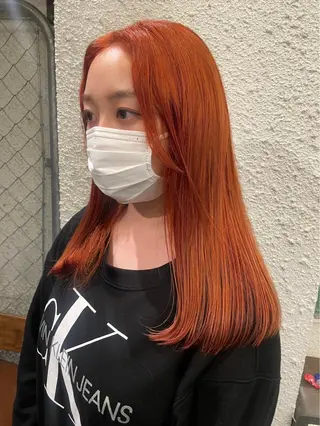 ロング カラー 透明感・艶カラー/ 坂田友梨奈のヘアスタイル