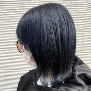 ミディアム カラー FERIAあべの KARINのヘアスタイル
