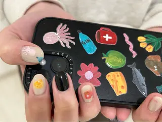 ショート ｵｵﾀｹ ﾚｲﾅのネイルデザイン
