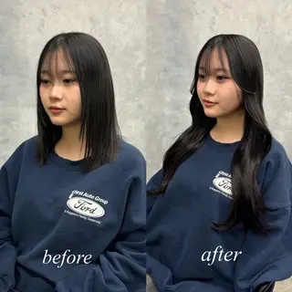 エクステ&"盛れる" 艶髪✨SYURIのヘアスタイル