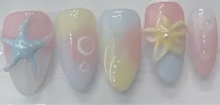 ネイル Mokanail サロンのネイルデザイン