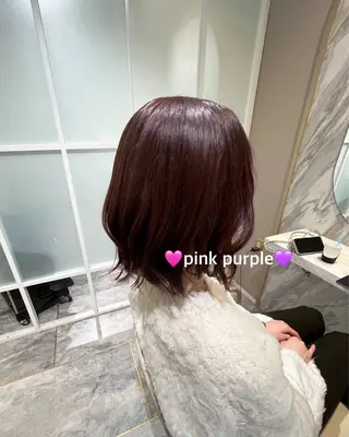 ミディアム 🩵tocca yui🩵のヘアスタイル