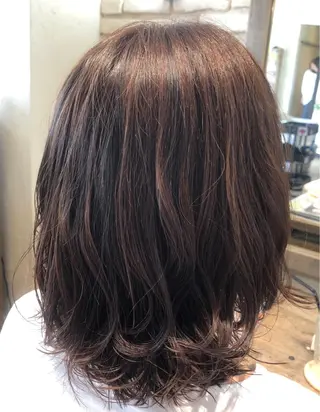 ミディアム カラー oasis/吉岡 /白髪の悩み解決へのヘアスタイル