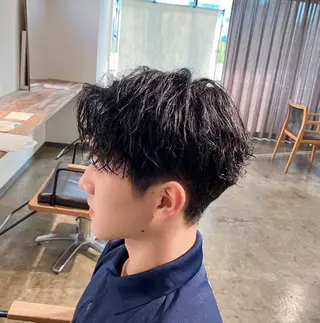 パーマ メンズ メンズパーマ 特化/中川拓也のヘアスタイル