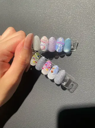 ネイル 本間 絢詩のネイルデザイン