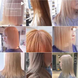 ミディアム カラー パーマ キッズ ✨落ち着いた接客 💡高橋優也💡のヘアスタイル