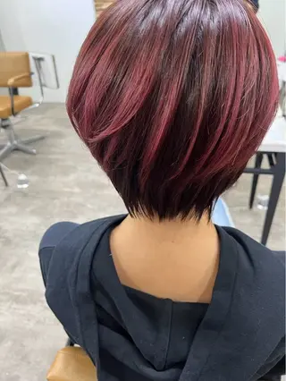 ショート 💝ヘアアレンジ/ダ ブルカラー💝みさきのヘアスタイル
