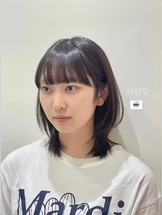 ショート ❤︎︎韓国ヘア❤︎︎ 𝑺𝒉𝒊𝒉𝒐のヘアスタイル