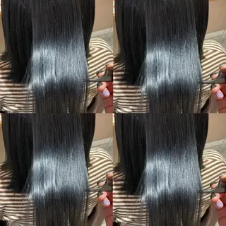 ミディアム カラー Minami. 🩵 再現性特化ヘアのヘアスタイル