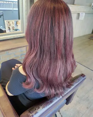 ロング カラー RU RIのヘアスタイル