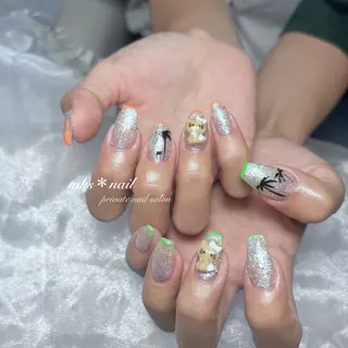 ネイル mks＊nail //  枚方長尾のネイルデザイン