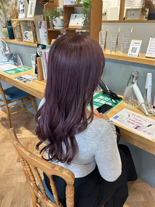 セミロング merc.🌿 友藤鮎那のヘアスタイル