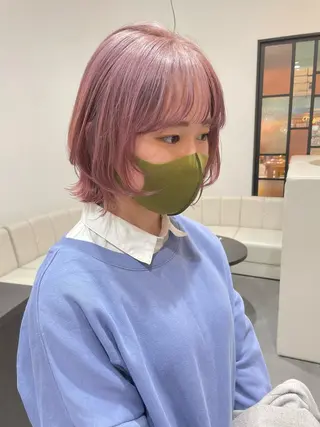 ショート カラー ヘアアレンジ 小倉 愛里のヘアスタイル