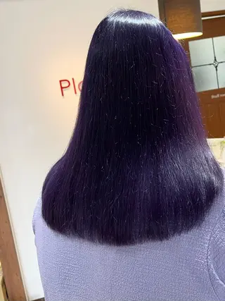 セミロング 透明感カラー🕊️✨ Mayu🦮🩶のヘアスタイル