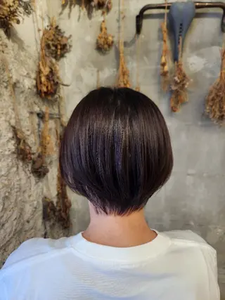 ショート 井尻 柚都歩のヘアスタイル