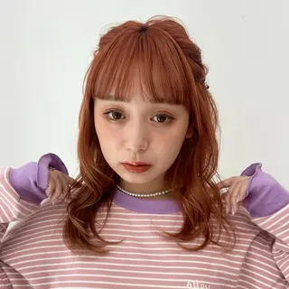 カラー ダブルカラー 🌙ｃｈｉｎａｒｉのヘアスタイル