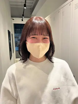 ミディアム 似合わせカット /カラー/たきのヘアスタイル