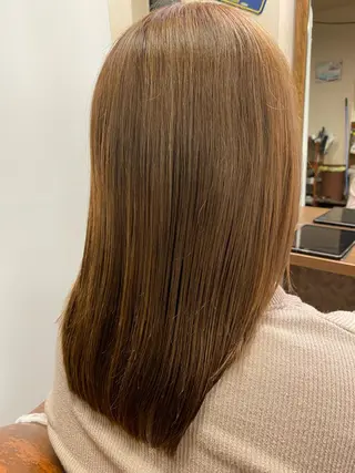 ロング カラー liL  hair サトウリョウタのヘアスタイル
