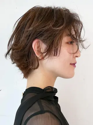 ショート カラー パーマ designer ITOのヘアスタイル