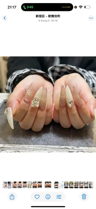 ネイル Anh 高田馬場のネイルデザイン