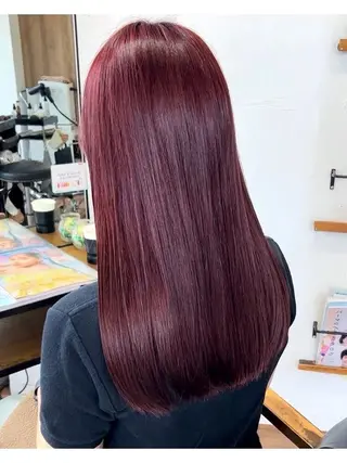 カラー 村井 湖奈のヘアスタイル