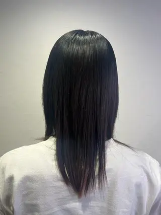 セミロング Makino🌷 牧野有花のヘアスタイル