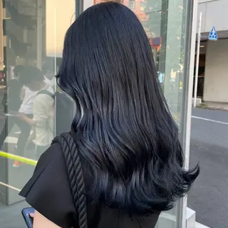 ロング 🦋韓国風カラー🦋 こうせい原宿のヘアスタイル