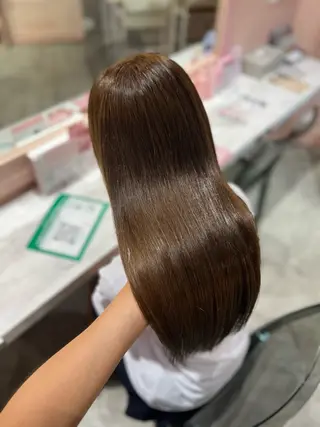 セミロング 🤍艶髪韓国ヘア🤍 Rikoのヘアスタイル