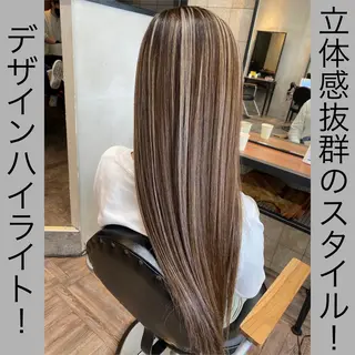 ロング カラー ヘアアレンジ Belle hair Design青野大貴のヘアスタイル