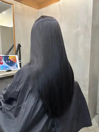 ロング カラー 中園康 /カラー/ブリーチのヘアスタイル