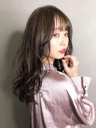 ロング Hikaru Takahashiのヘアスタイル