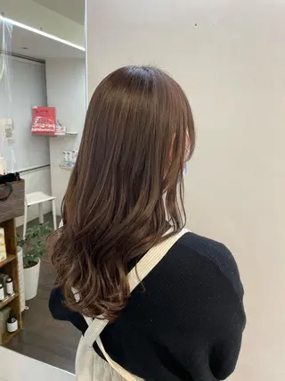 ロング デジタルパーマ🫧 韓国風ヘア🫧サクラのヘアスタイル