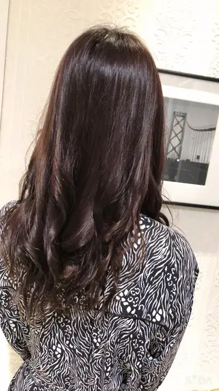 ロング カラー 🍀富久 永梨🧸のヘアスタイル