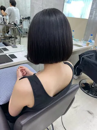 ショート うる艶ヘア♡韓国好き 透明感　shotaのヘアスタイル