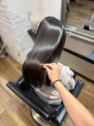 ロング きむえり/髪質改善 /20代〜40代多数のヘアスタイル