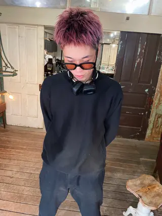 カラー メンズ メンズ特化美容師 ハスイルイのヘアスタイル