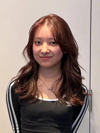 セミロング カラー ナチュラル大人っぽい スタイル　MAORIのヘアスタイル