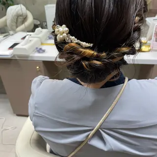 ヘアアレンジ 坂本 沙也加のヘアスタイル