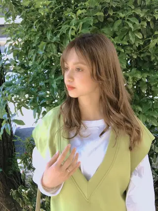 セミロング 佐藤優太朗 似合わせ/髪質改善のヘアスタイル