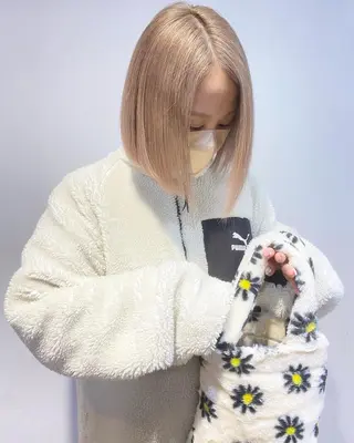 ショート カラー 🧡色落ちまで2度綺 麗なカラー🧡ヨシキのヘアスタイル