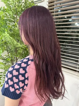 ロング カラー 💙まこと💙艶 カラー(Rico)のヘアスタイル