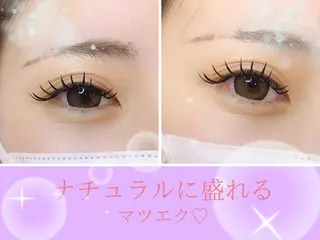 マツエク・マツパ PLATINUM DOLL ERIのマツエク・マツパデザイン