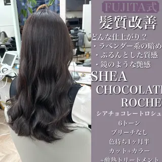 ロング カラー ✨️美髪矯正×似合わ せ艶カラー✨藤田透のヘアスタイル