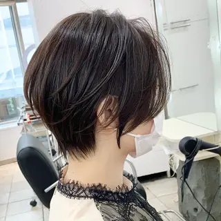 ショート 松本元也✂️新宿 ショートカットのヘアスタイル