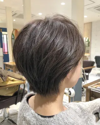 ショート カラー 松田 和樹のヘアスタイル